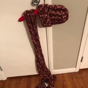 beanie and scarf set